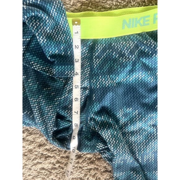 Nike Pro, Dri Fit Women’s Blue Hyperwarm Nordic Tights - Size Small - Picture 10 of 11